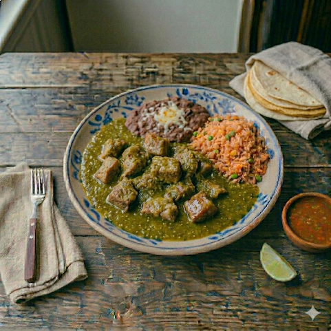 CHILE VERDE or COLORADO
