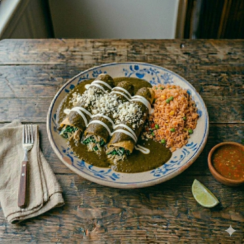 ENCHILADAS VERDES