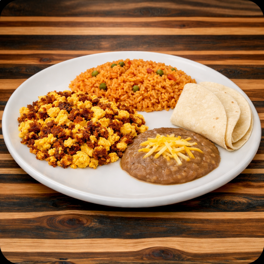 HUEVOS CON CHORIZO